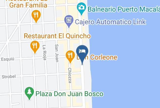 Mar Del Tuyu - Hotel Gladiador Maps