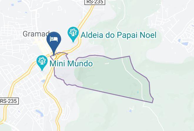 Hotel Glamour Da Serra Map