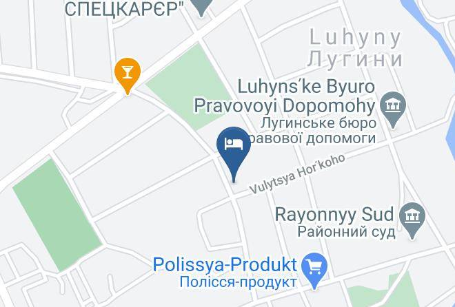 Luhyny Raion - Hotel Glamour Maps