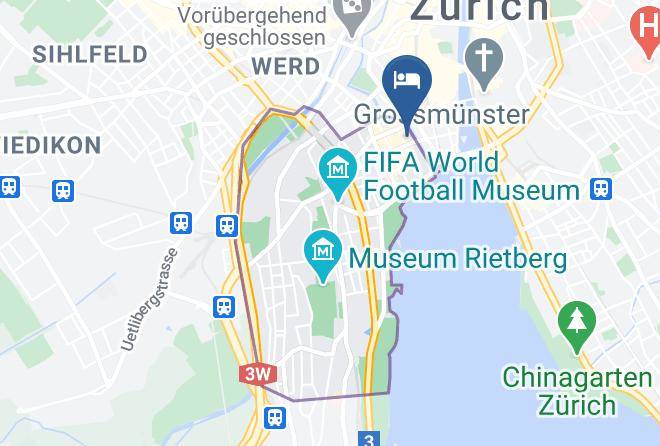 Zurich - Hotel Glarnischhof Maps