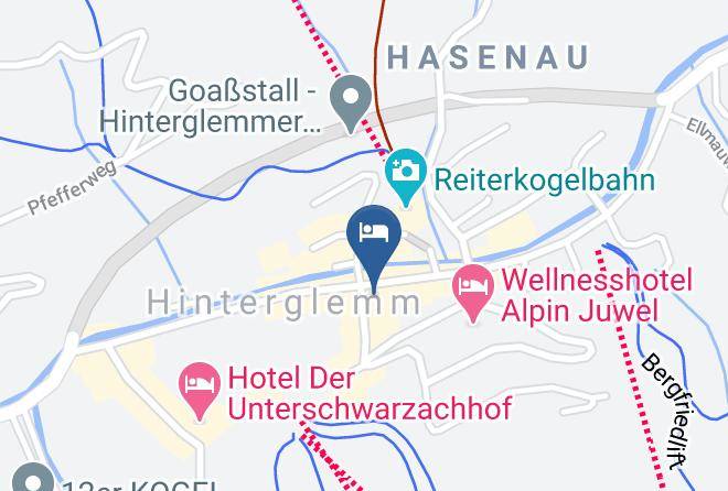 Zell Am See - Hotel Glemmtalerhof Maps