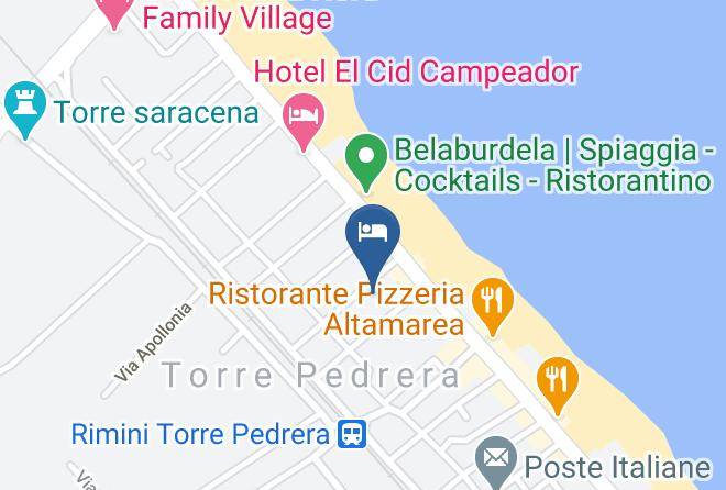 Rimini - Hotel Glenn Maps