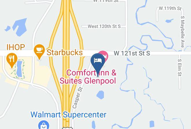 Tulsa - Hotel Glenpool Maps