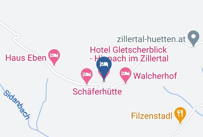 Schwaz - Hotel Gletscherblick Hippach Im Zillertal Maps