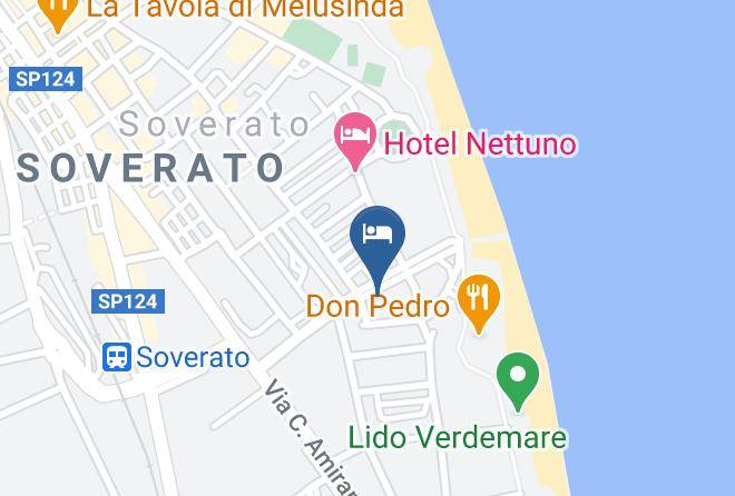 Catanzaro - Hotel Gli Ulivi Maps