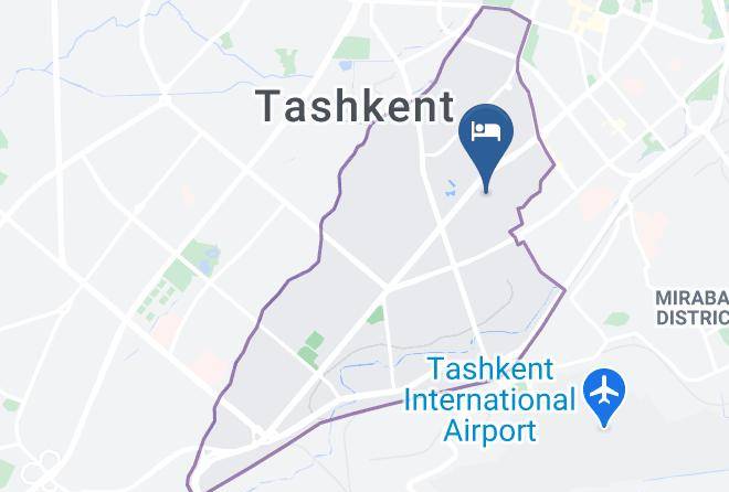 Tashkent - Hotel Glinka Maps