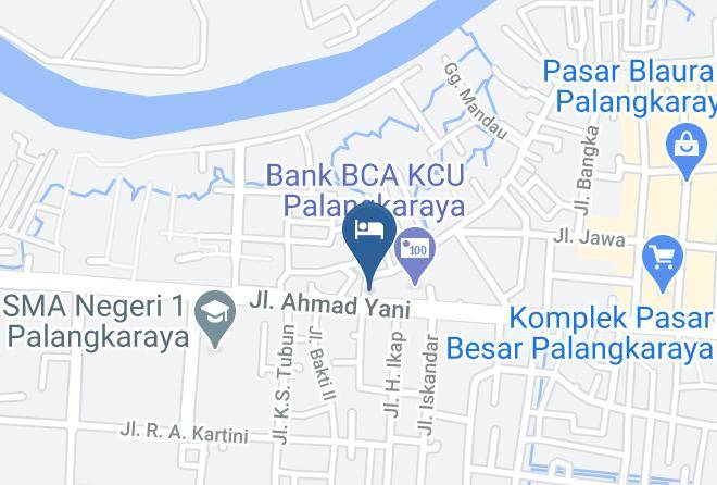 Kota Palangka Raya - Hotel Global Express Maps