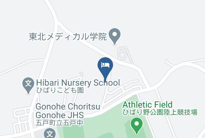 Hotel Global View Hachinohe Annex Map
