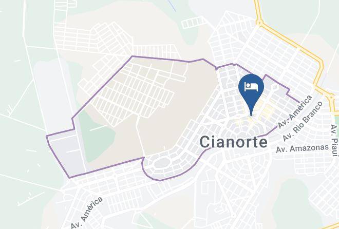 Cianorte - Hotel Globo Maps