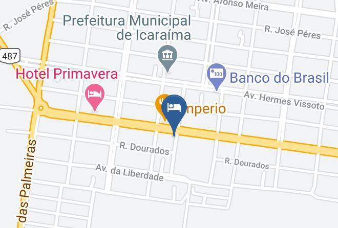 Icaraima - Hotel Globo Maps