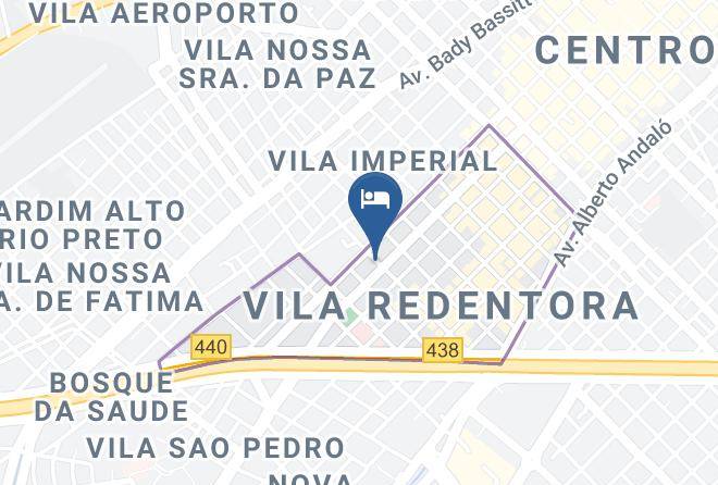 Sao Jose Do Rio Preto - Hotel Globo Rio Maps