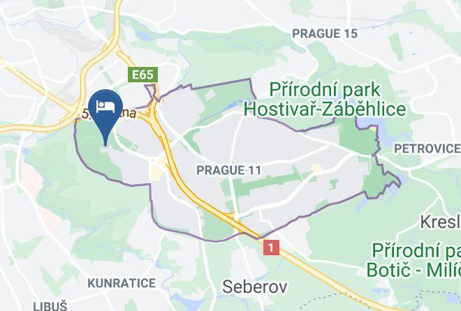 Prague - Hotel Globus Maps