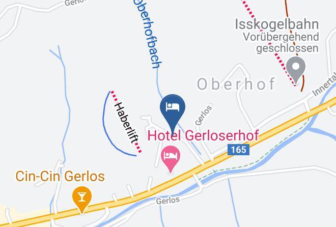 Schwaz - Hotel Glockenstuhl Maps