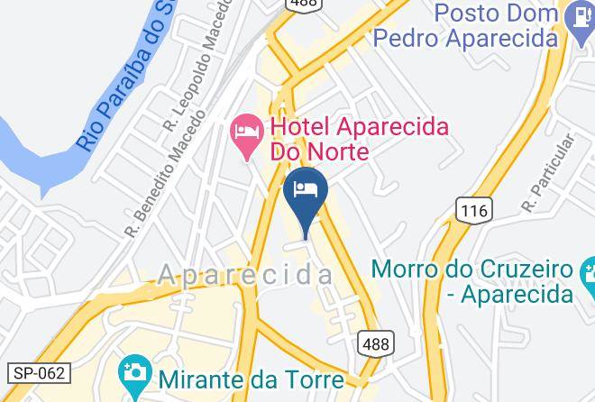 Aparecida - Hotel Gloria Aparecida Maps