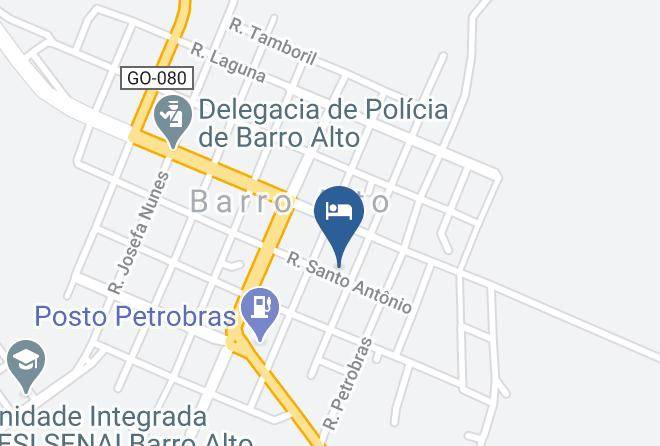 Barro Alto - Hotel Gloria Maps