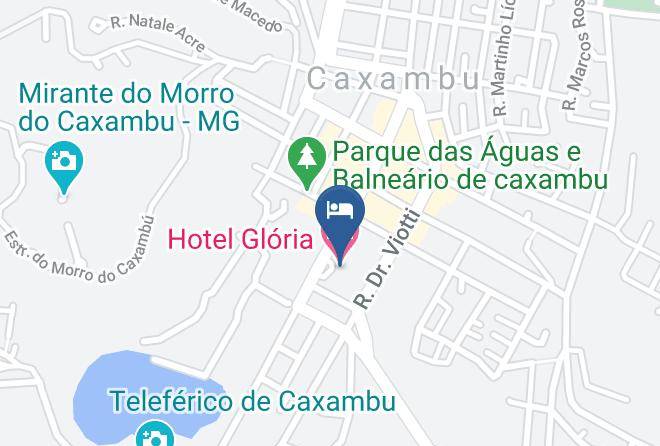Caxambu - Hotel Gloria Maps