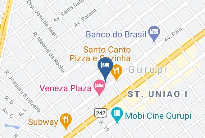 Gurupi - Hotel Gloria Maps