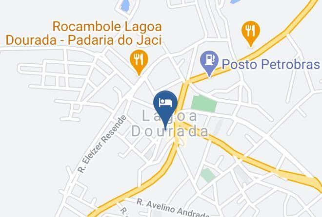 Lagoa Dourada - Hotel Gloria Maps