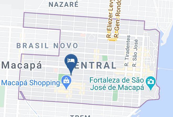 Macapa - Hotel Gloria Maps