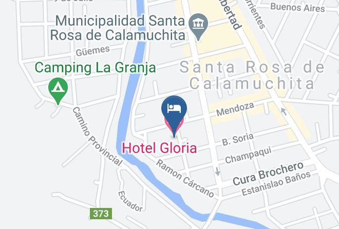 Calamuchita Department - Hotel Gloria Maps