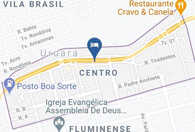 Uruara - Hotel Gloria Maps
