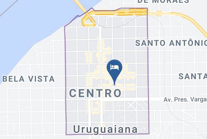Uruguaiana - Hotel Gloria Maps