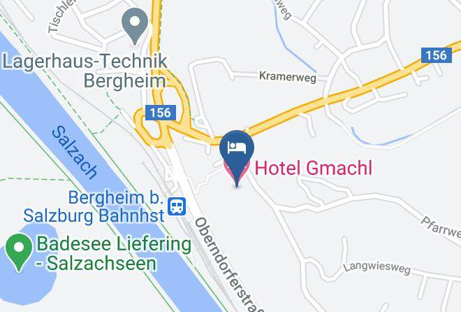 Salzburg Umgebung - Hotel Gmachl Maps