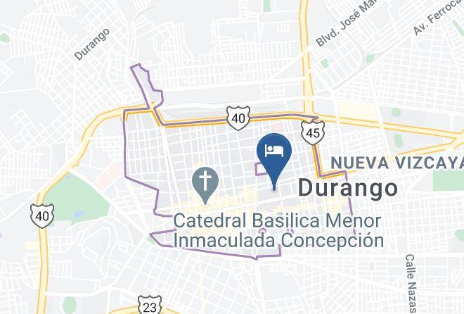 Hotel Gobernador Map