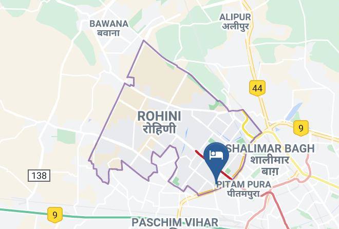New Delhi - Hotel Goel Residency Maps