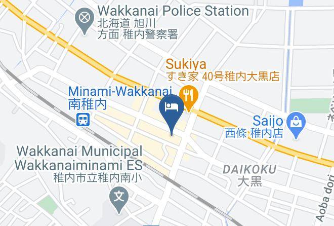 Wakkanai City - Hotel Goen Maps