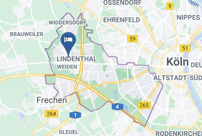 Cologne - Hotel Goethe Maps