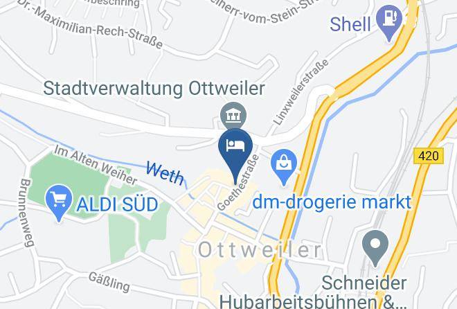 Neunkirchen - Hotel Goethe Maps