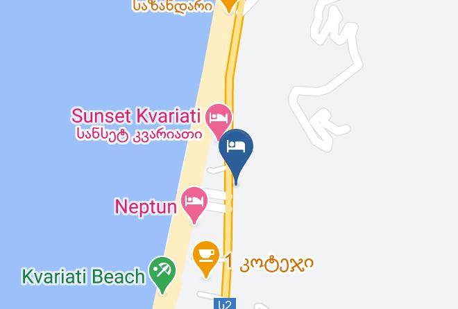 Batumi - Hotel Goga Kvariati Maps
