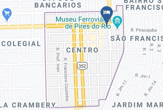 Hotel Goiano Pires Do Rio Map