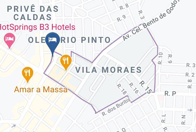 Caldas Novas - Hotel Goias Maps