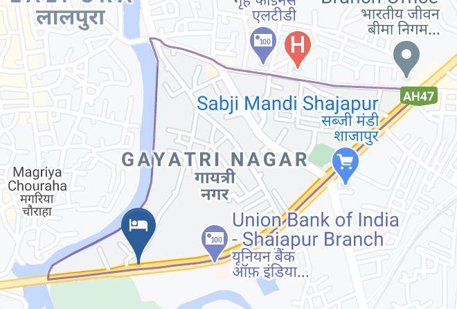 Shajapur - Hotel Gokukdham Maps