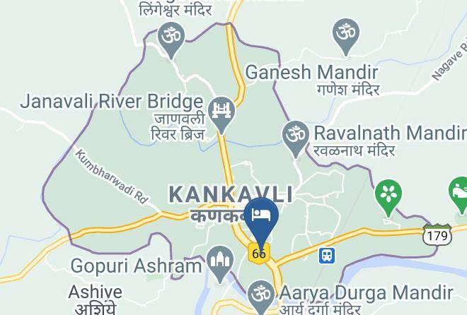 Kankavli - Hotel Gokuldham Maps