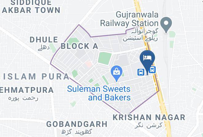 Islamabad - Hotel Gold Flower Maps
