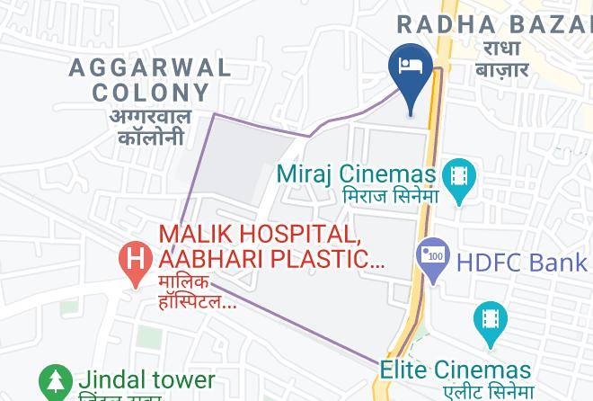 Hisar - Hotel Gold Hisar Maps