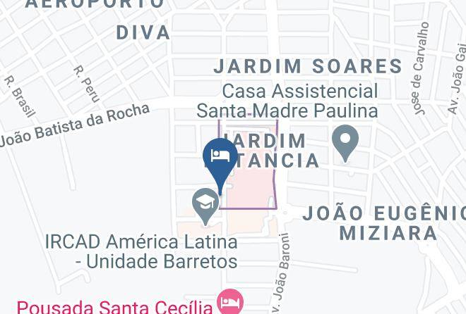 Barretos - Hotel Gold Nalva Barretos Maps