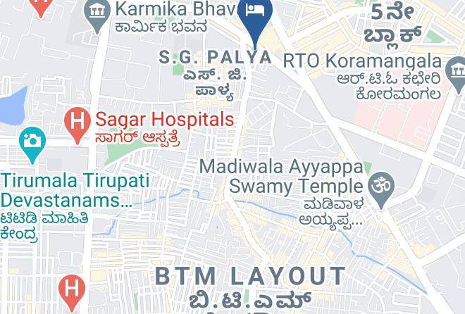 Bengaluru - Hotel Golden Bell Maps