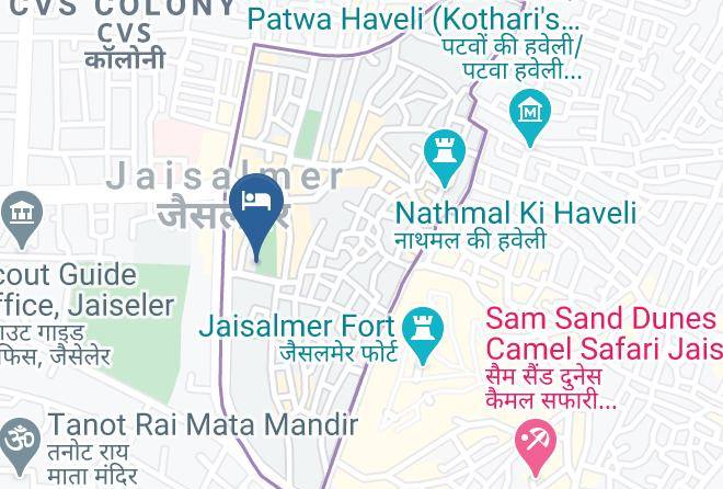 Jaisalmer - Hotel Golden City Maps