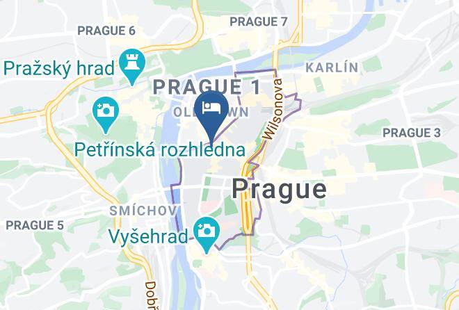 Prague - Hotel Golden Crown Maps