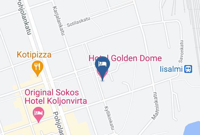 Iisalmi - Hotel Golden Dome Maps