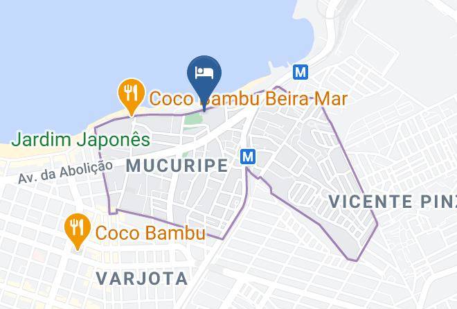 Fortaleza - Hotel Golden Fortaleza By Intercity Maps
