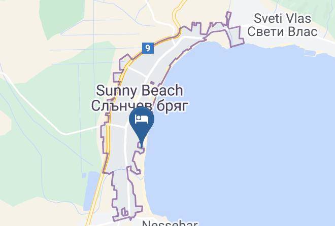 Nesebar - Hotel Golden Ina Maps