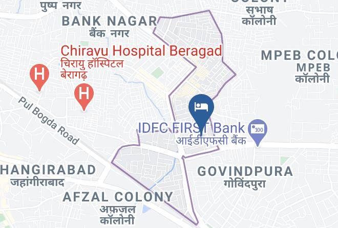 Bhopal - Hotel Golden Inn Maps