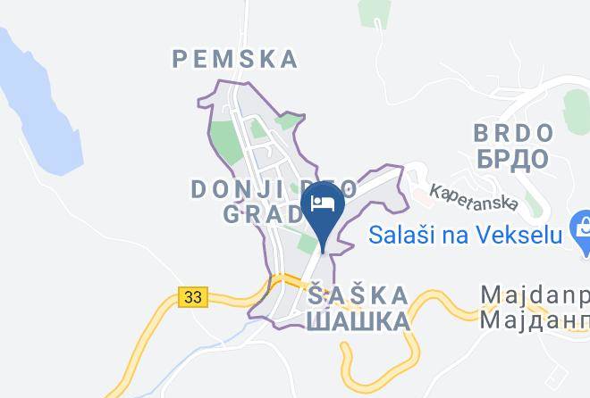 Bor District - Hotel Golden Inn Maps