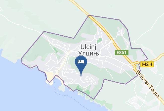 Ulcinj - Hotel Golden Inn Maps