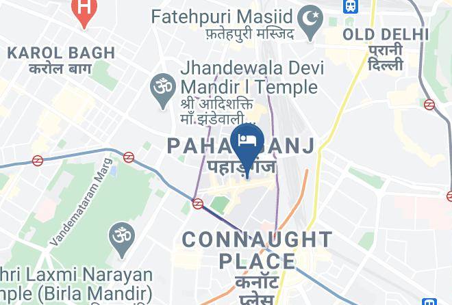 Paharganj - Hotel Golden Oasis Delhi Maps